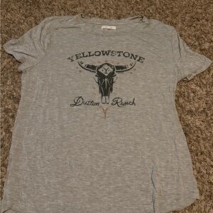 Yellowstone Dutton Ranch Gray T-Shirt